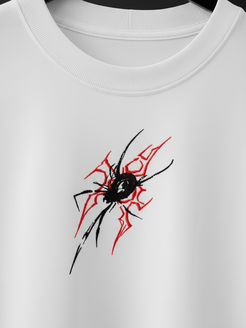 Webbed Out Oversize Tee