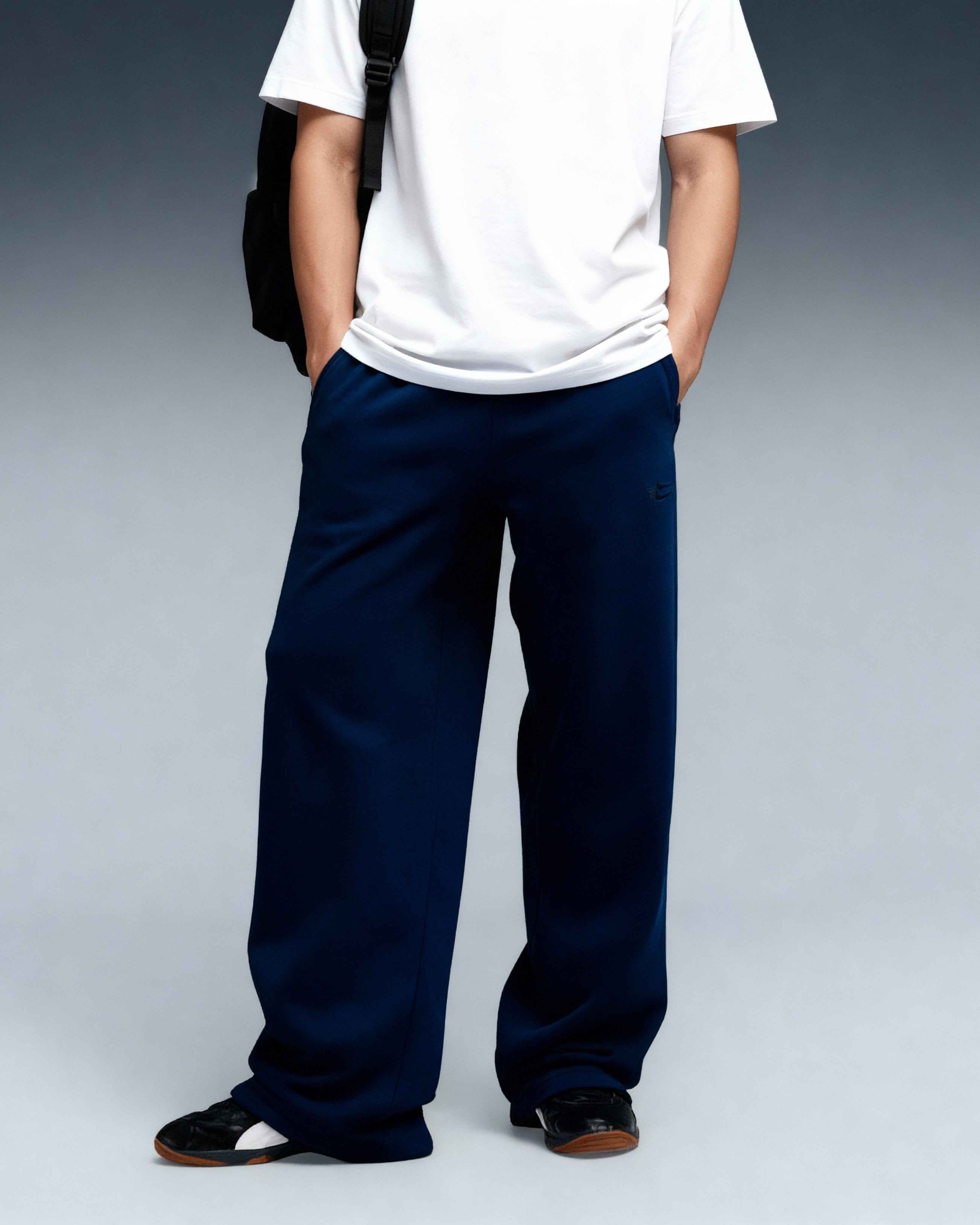 Navy Blue Baggy Jogger