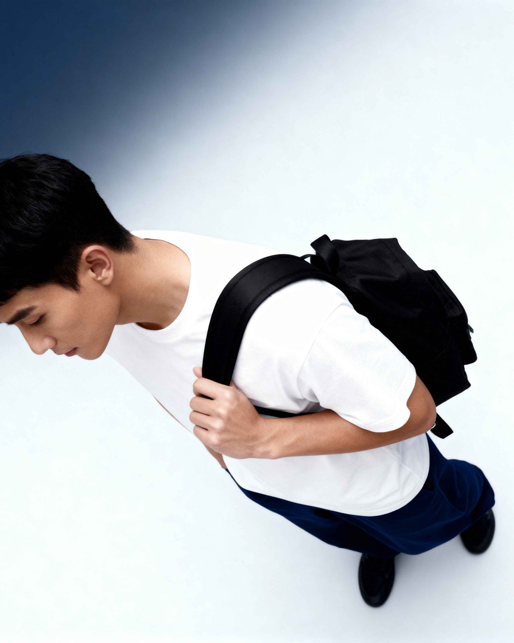 Navy Blue Baggy Jogger