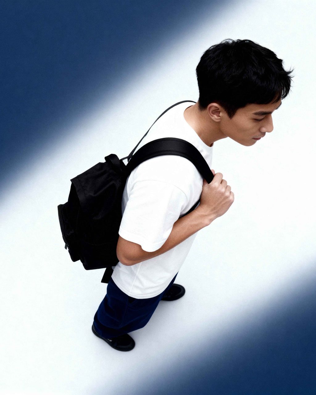 Navy Blue Baggy Jogger