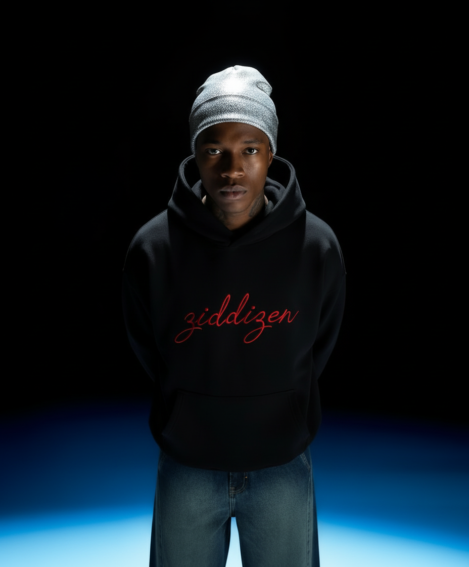 BLACK LABEL OVERSIZED HOODIE