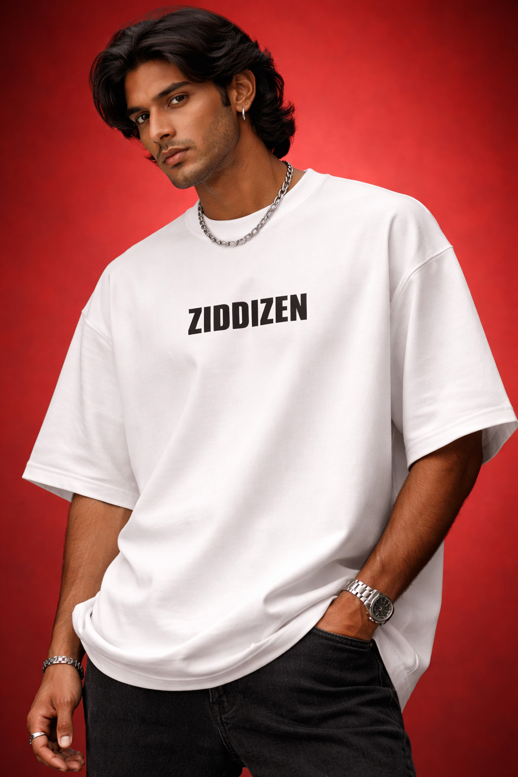 BASE 02  OVERSIZED T SHIRT