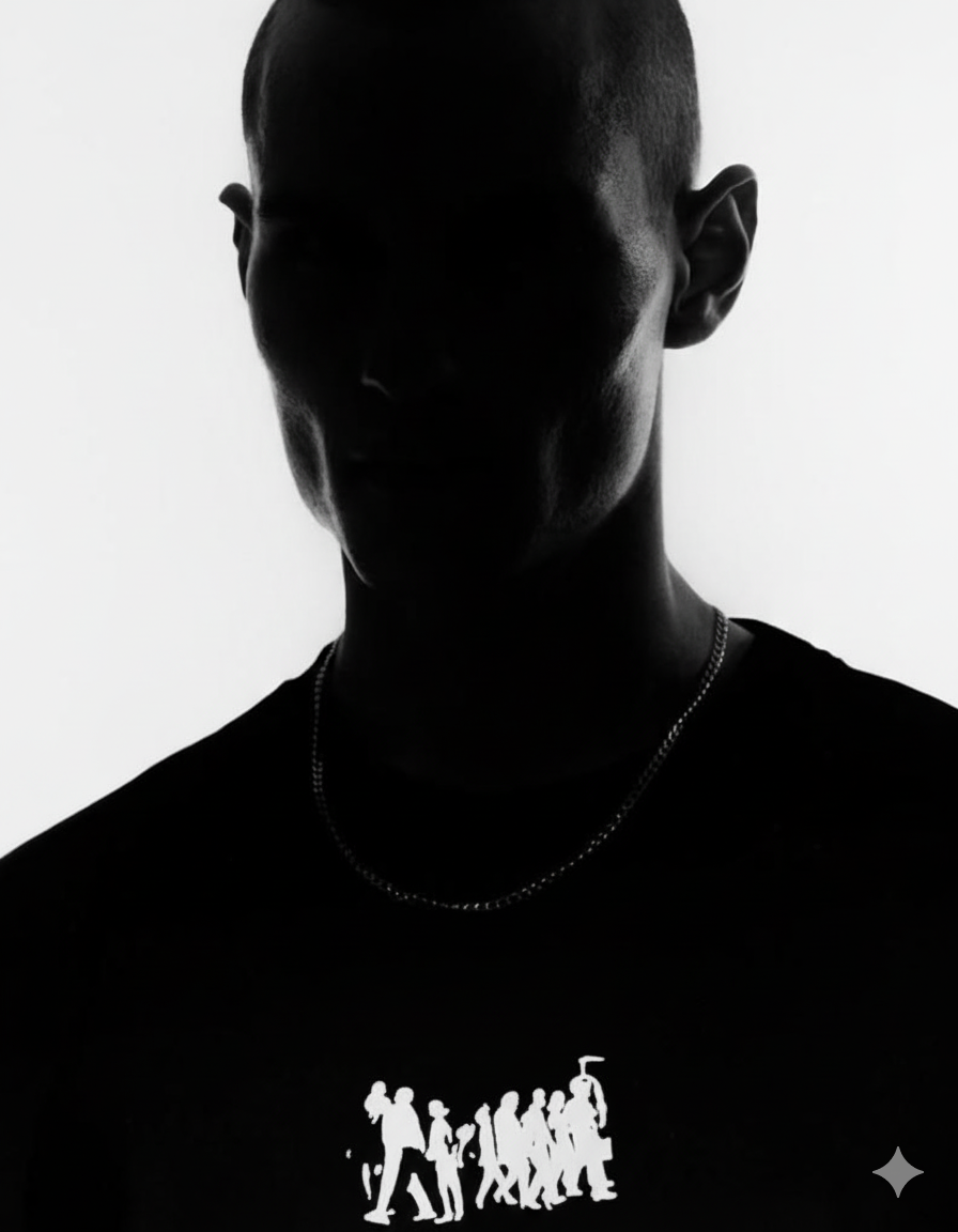 FINAL NOTE OVERSIZE TEE - ZIDDIZEN