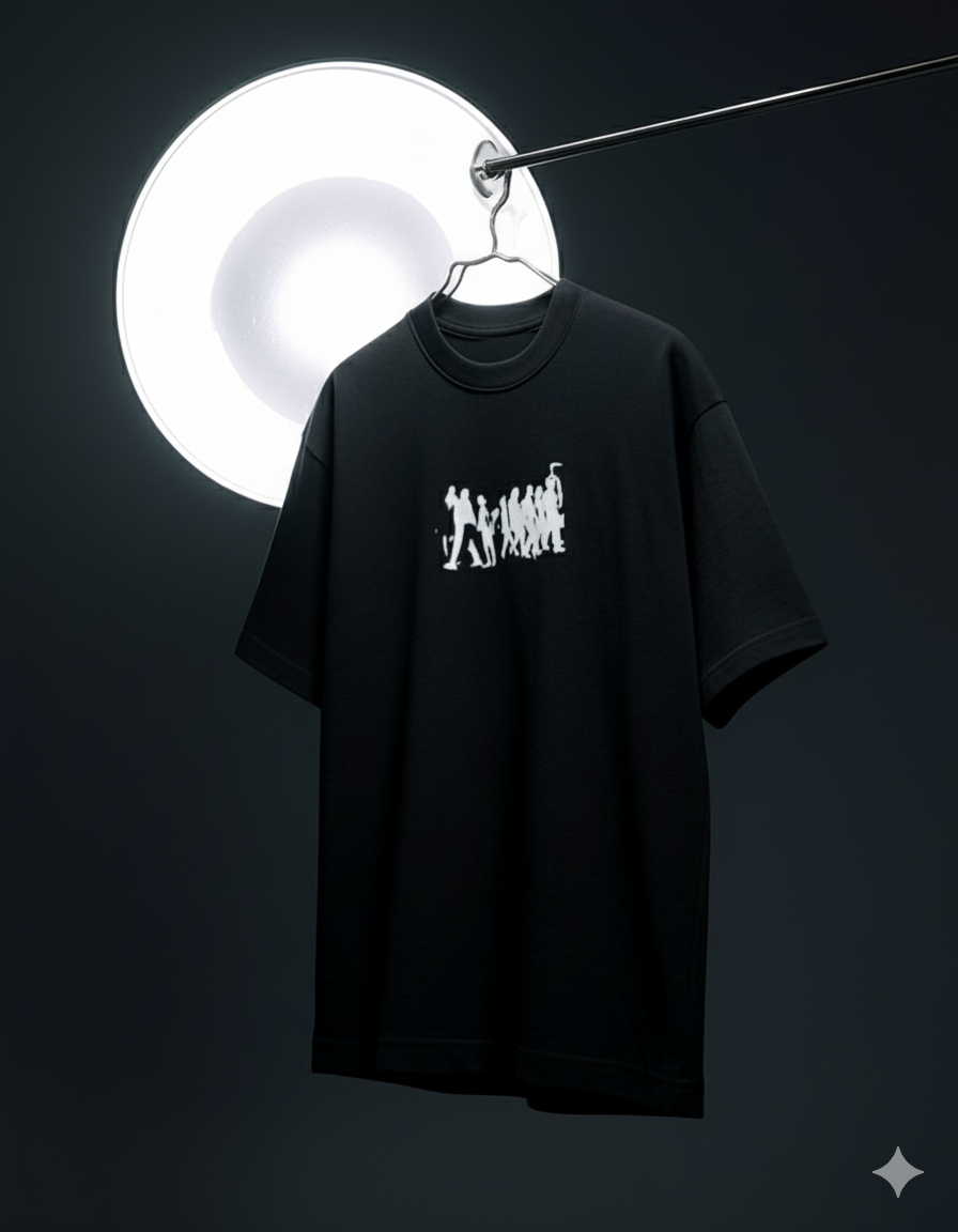 FINAL NOTE OVERSIZE TEE - ZIDDIZEN
