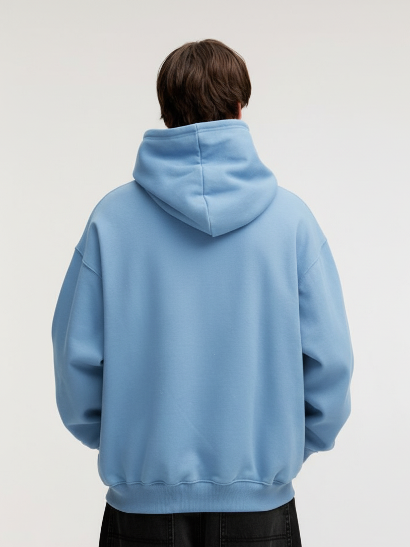 Sky Blue Oversize Hoodie