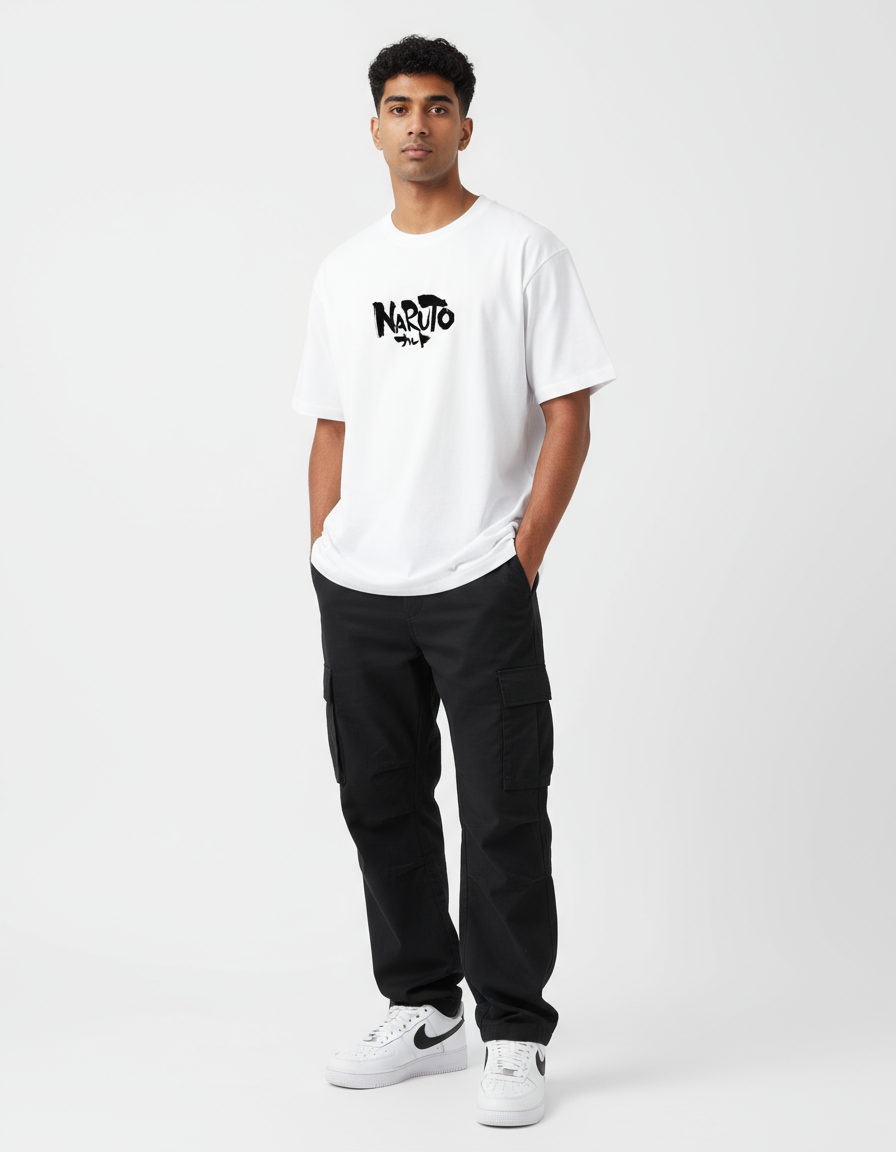Shinobi Drip Oversized Tee - ZIDDIZEN