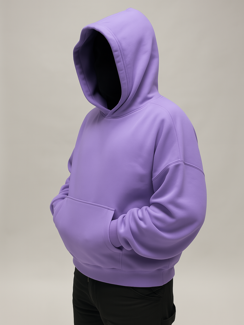 Lavender Oversize Hoodie