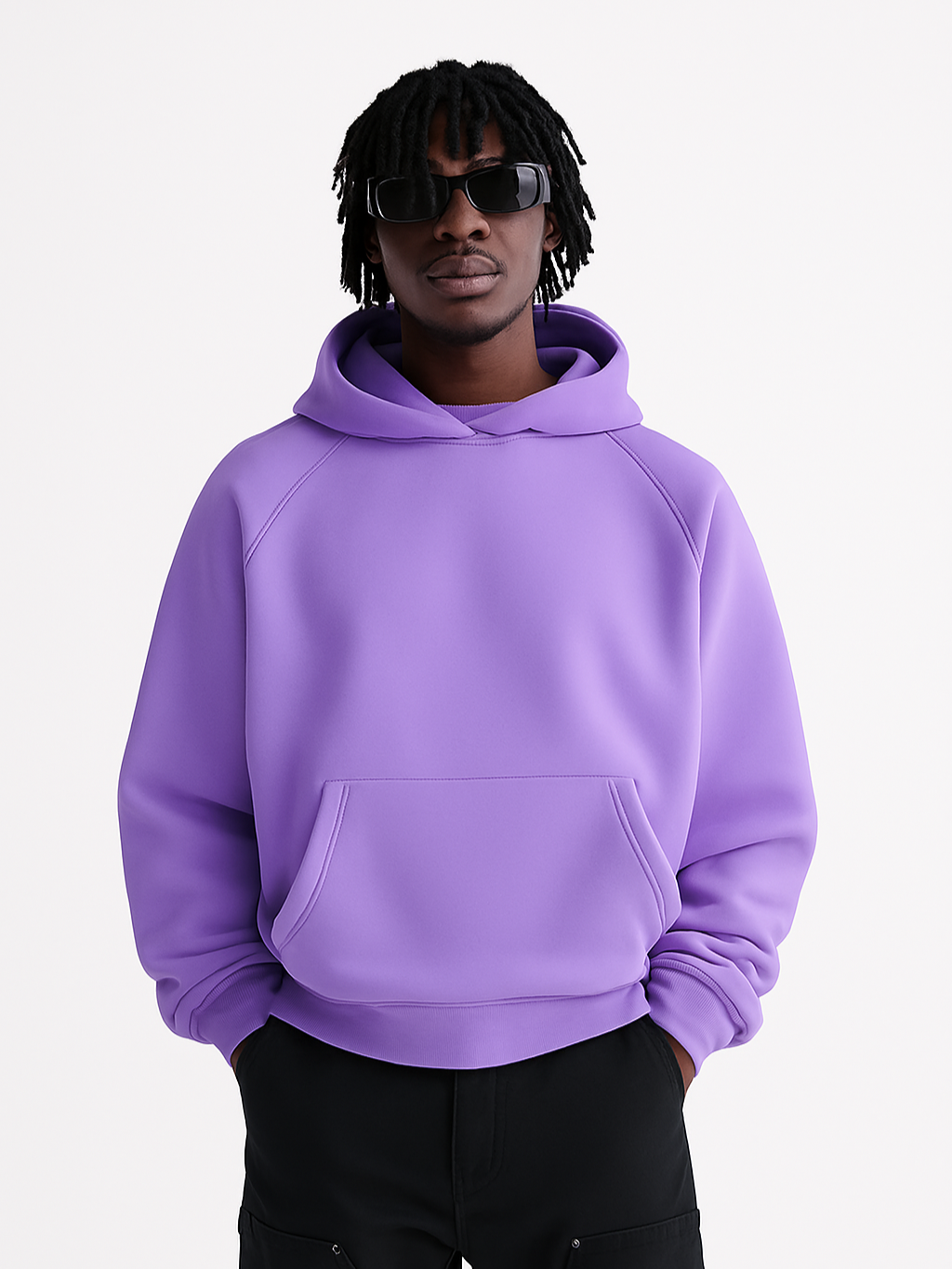 Lavender Oversize Hoodie