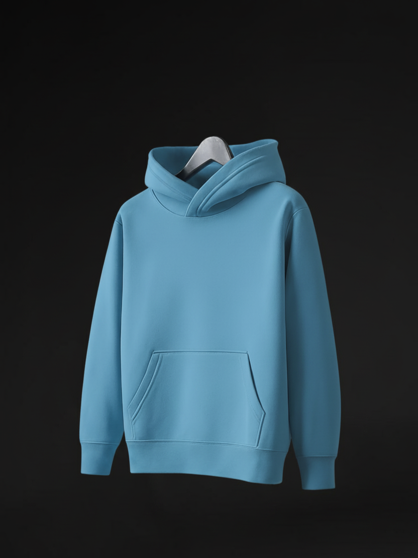 Sky Blue Oversize Hoodie