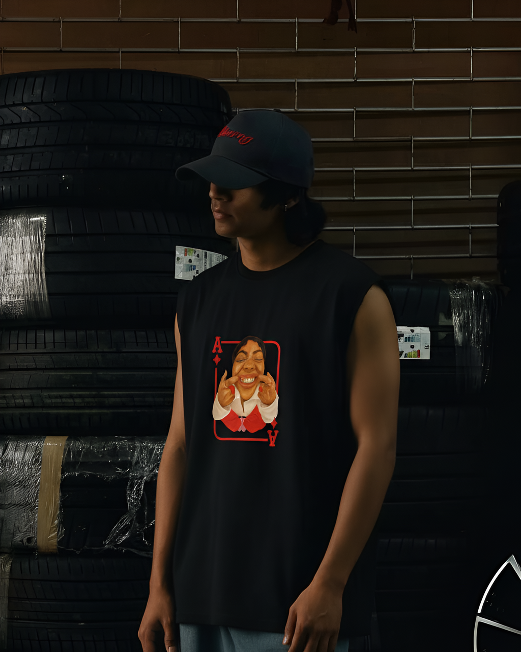 Ace Misfit Oversize Tank Top