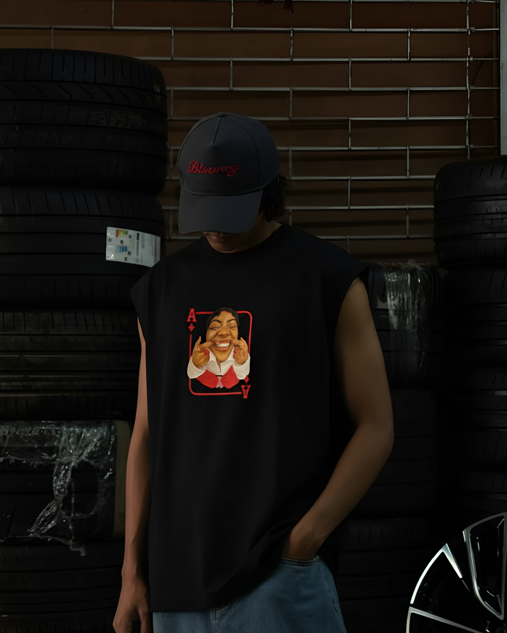 Ace Misfit Oversize Tank Top